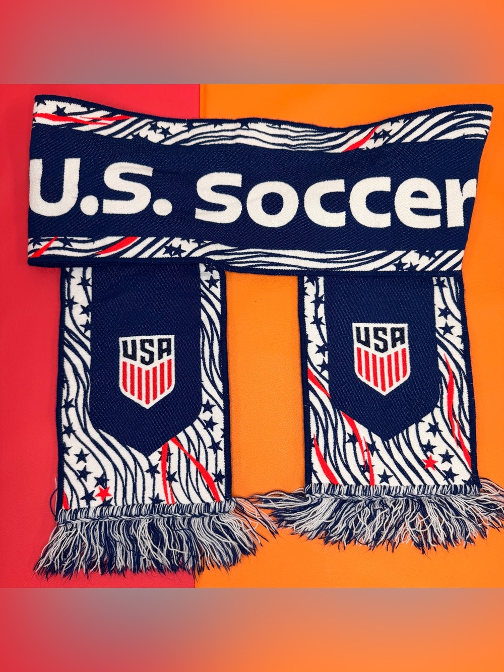 Men's Navy U.S. Soccer 2026 Annual General Meeting Scarf